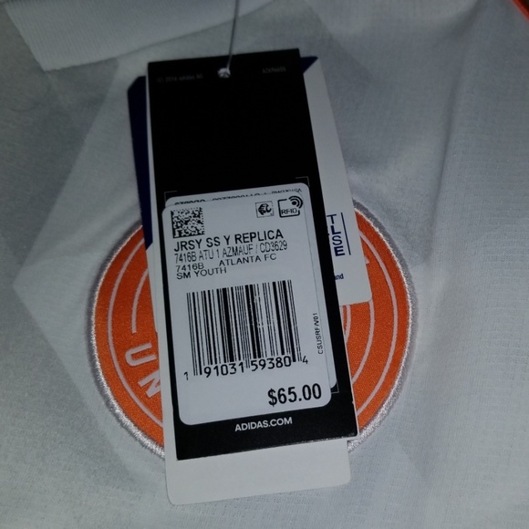 Adidas Atlanta United Jersey Kings Peach Youth - Picture 6 of 7